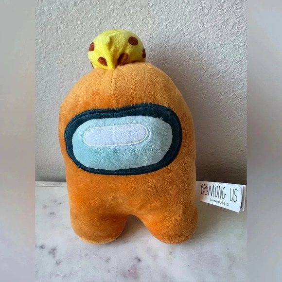 Among Us Series 2 Orange Plush Imposter 8” Toikido Genuine Sus Cheese Licensed‎ - Picture 2 of 7